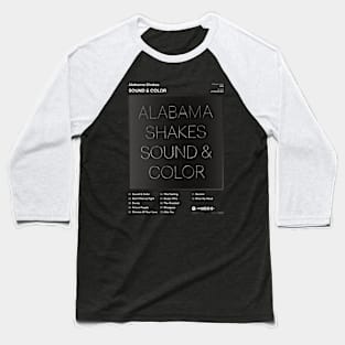 Alabama Shakes - Sound & Color Tracklist Album Baseball T-Shirt